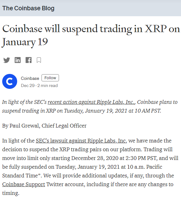 九游-Coinbase突遭安全漏洞，流失高达XRP万美元